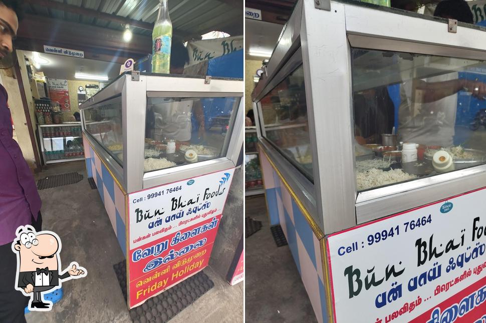 The interior of BUN BHAI FOODS
