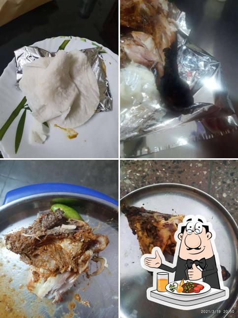 Food at De Paris Grills