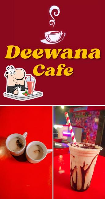 Enjoy a beverage at Deewana Cafe