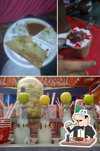 Food at Panna Lal Chaat wale