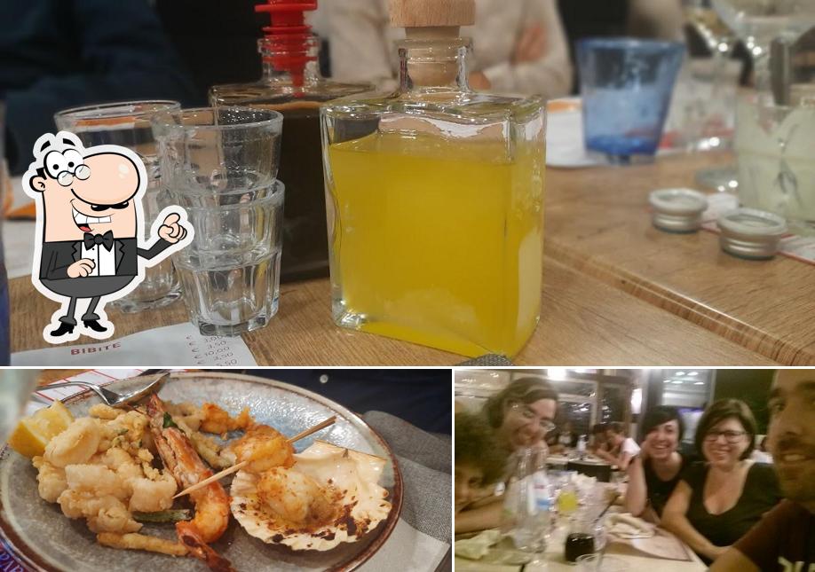 La immagine della interni e cibo di Ristorante Cavalieri Spiaggia