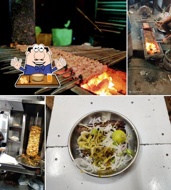 Food at Sangam Kabab Corner