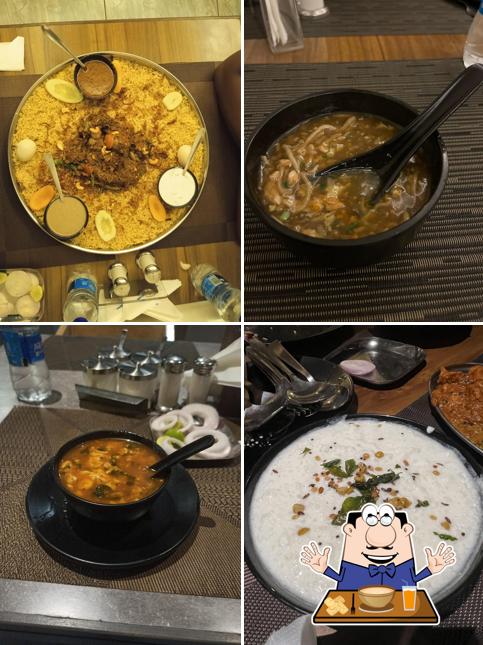 Clam chowder at Vindhu Bhojanam