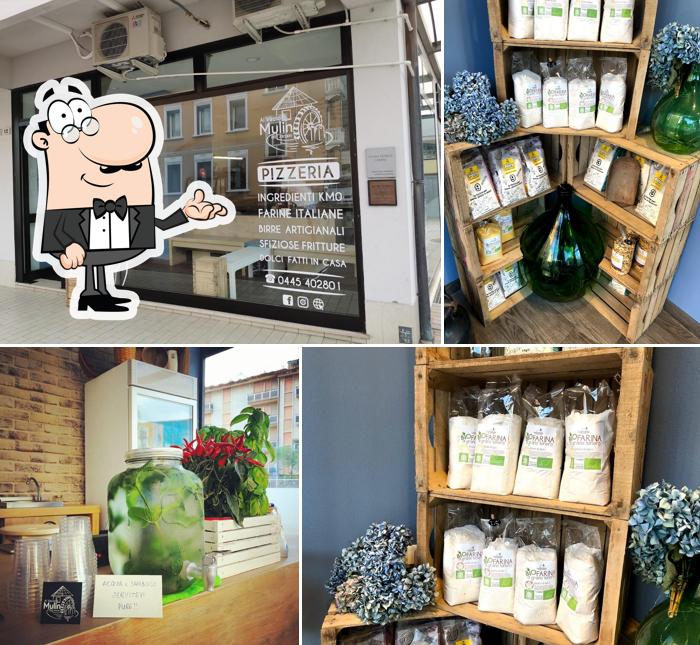 Gli interni di Al Vecio Mulin Pizzeria da Asporto