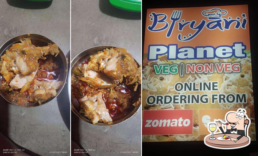 Food at Biryani Planet