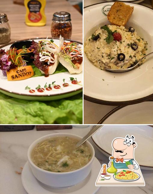 Risotto at Cafe Sandoz - N Block, CP