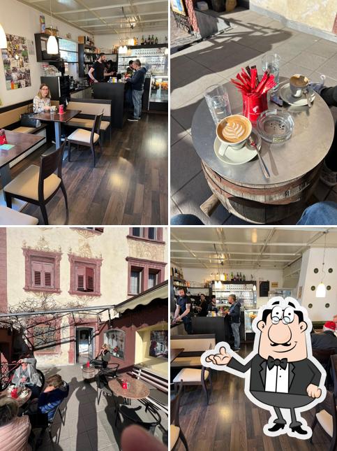 Gli interni di Cafe Stainer