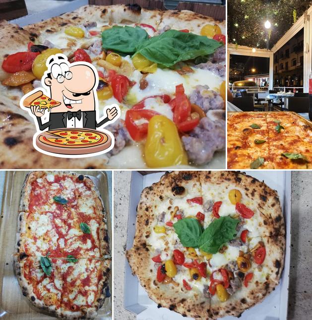 Ordina tra le molte varianti di pizza