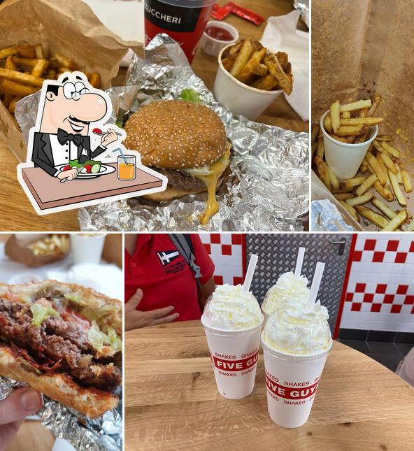 Cibo al Five Guys Corso Buenos Aires