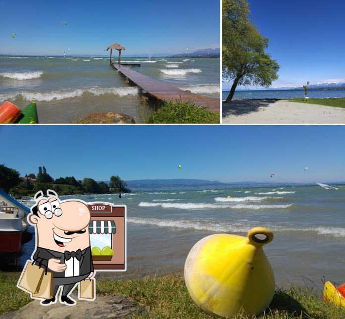 Jetez un coup d’œil à la zone extérieure de La Guinguette De La Plage