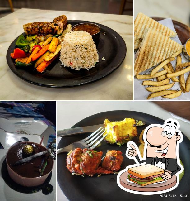 Grilled cheese sandwich at Oberai Bakers & Cafe Grilled cheese sandwich at Oberai Bakers & Cafe