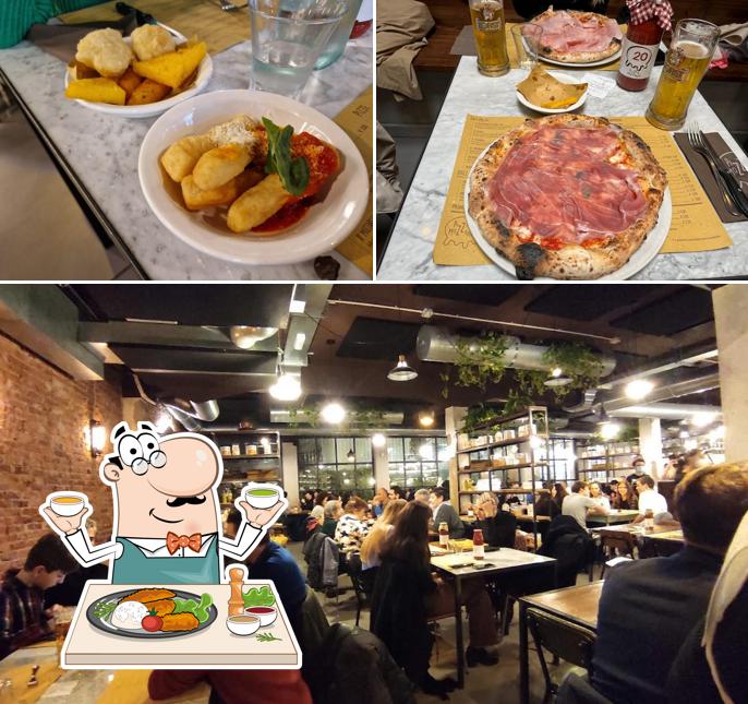 Platti al Pizza e Mozzarella