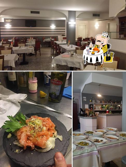La foto della cibo e interni di Ristorante Pizzeria Airone in Rosa