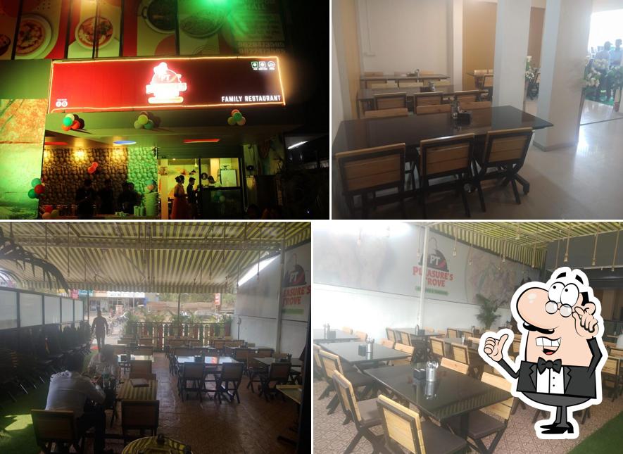 Take a seat at one of the tables at Hotel Tulja and family restaurant , Banquet hall