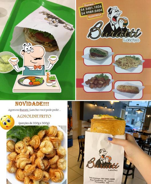Comida em Buratti Lanches