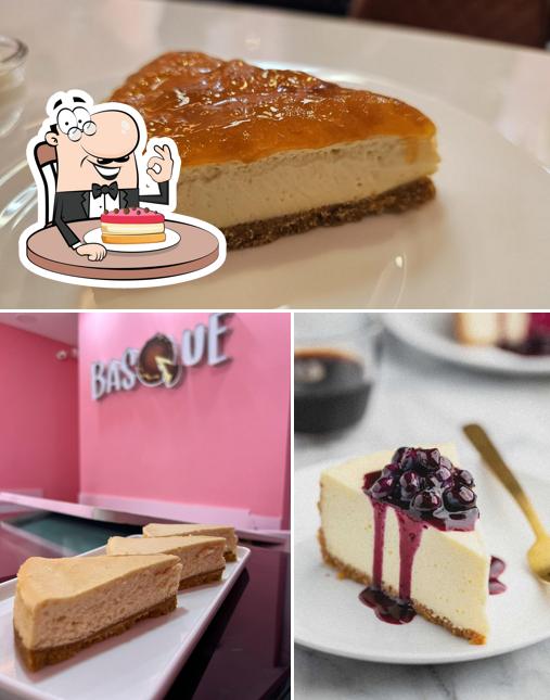 Cheesecake at Basque cheesecakes & desserts