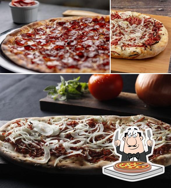 No Forneria Barra, você pode desfrutar de pizza