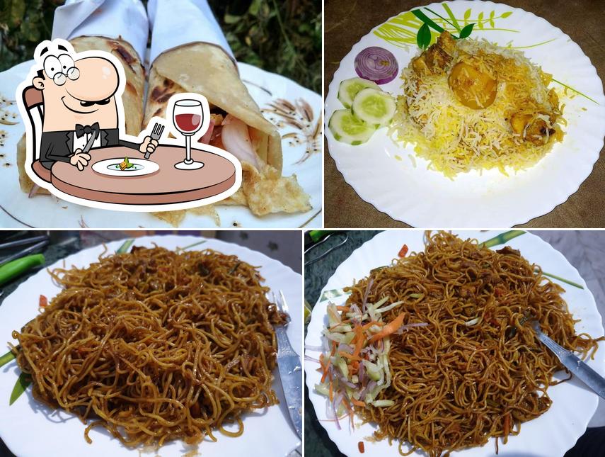 Food at Garden Cafe Restaurant