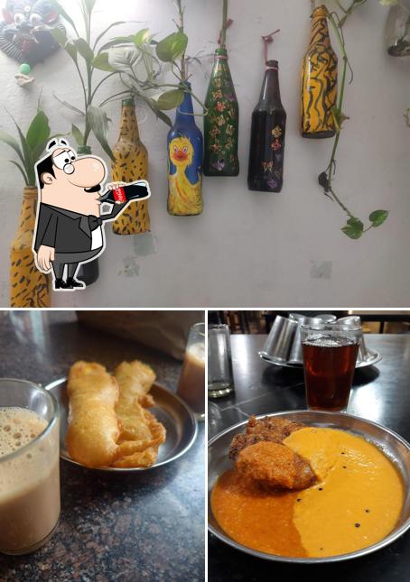 Get a drink from the menu