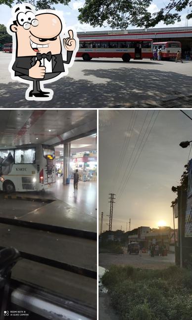 Look at this image of KSRTC Bus Station Hotel