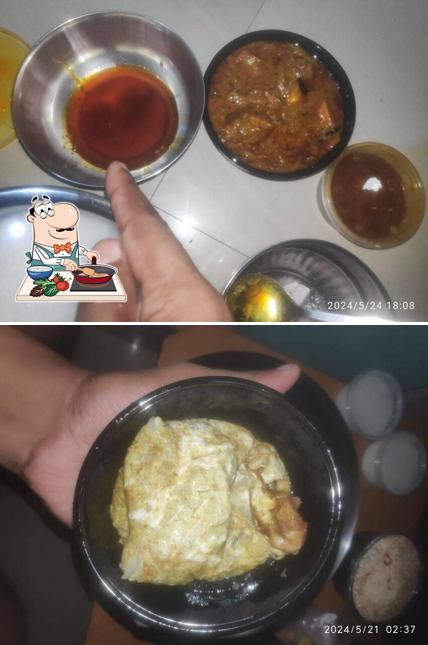 Chicken curry at Leons Cafe