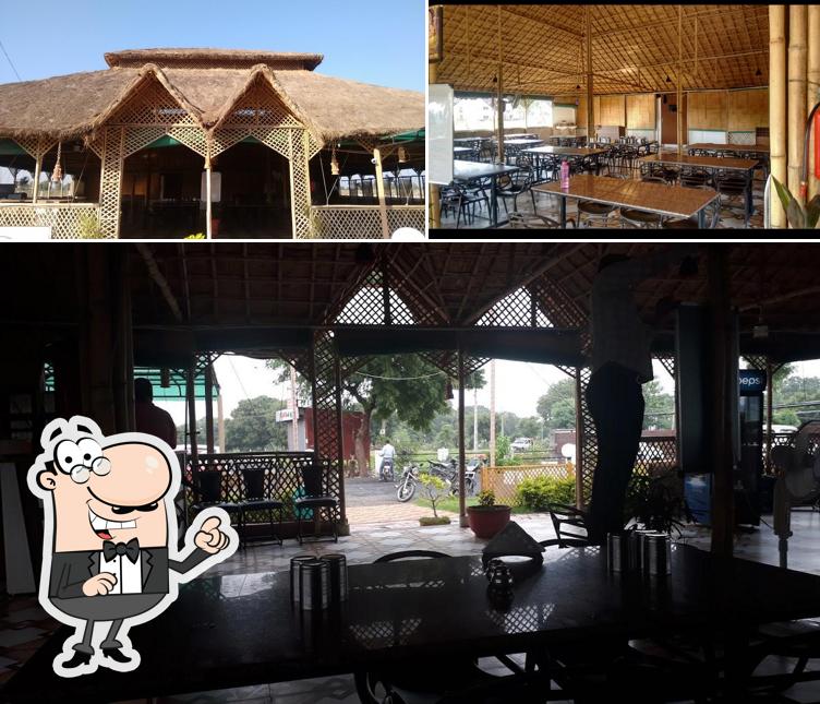 The photo of VRUNDAVAN GARDEN RESTAURANT’s interior and exterior