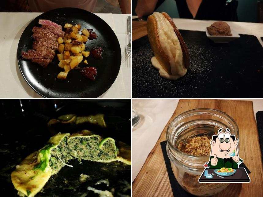 Cibo al Trattoria alla chiesetta del Muccion