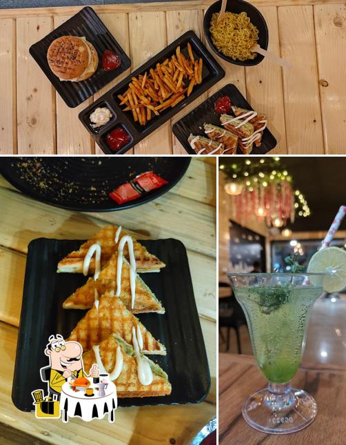 Food at Sacred Flame Cafe