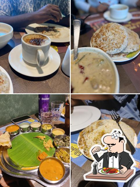 Creme brulee at Tellicherry Kitchen