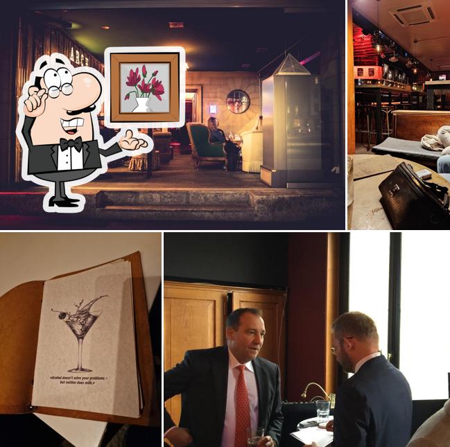 Dai un'occhiata agli interni di Arch Bar