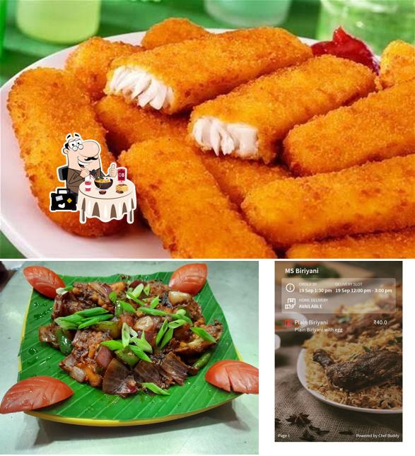 Meals at MS Biriyani
