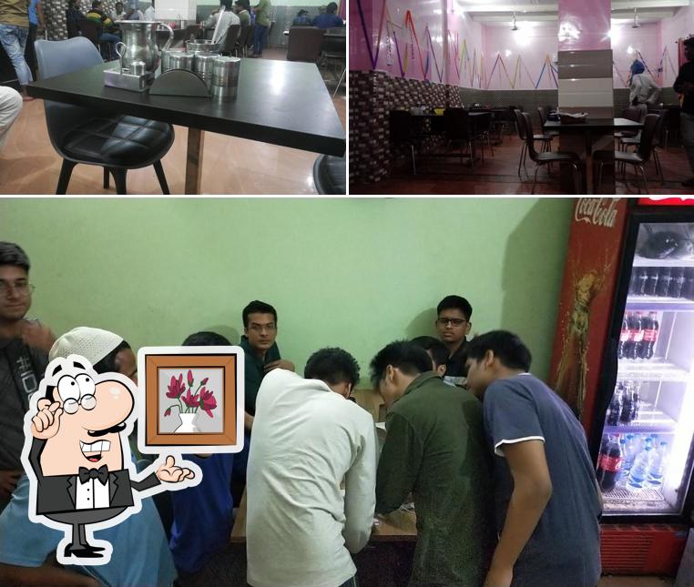 Take a seat at one of the tables at Dilli darbar nuh