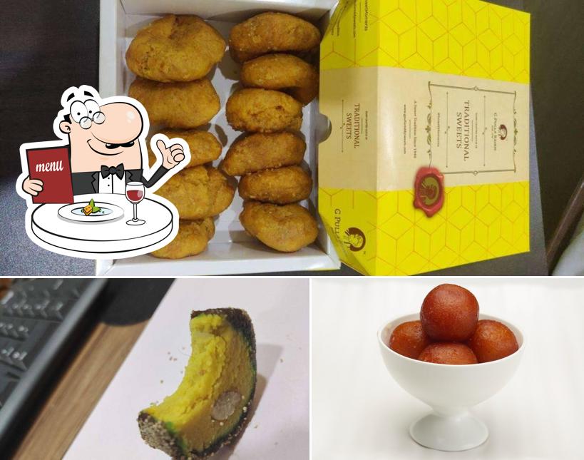 Food at G Pulla Reddy Sweets
