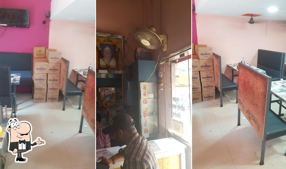The interior of Mamta Hotel