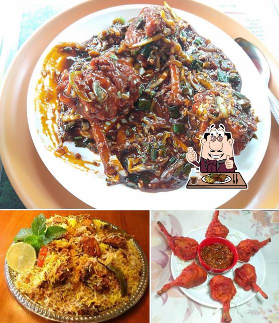 OPEN RESTAURA CHINESE , TANDOORI & BIRYANI offers meat dishes