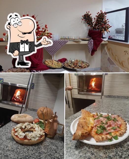 Gli interni di Pizzeria Dante