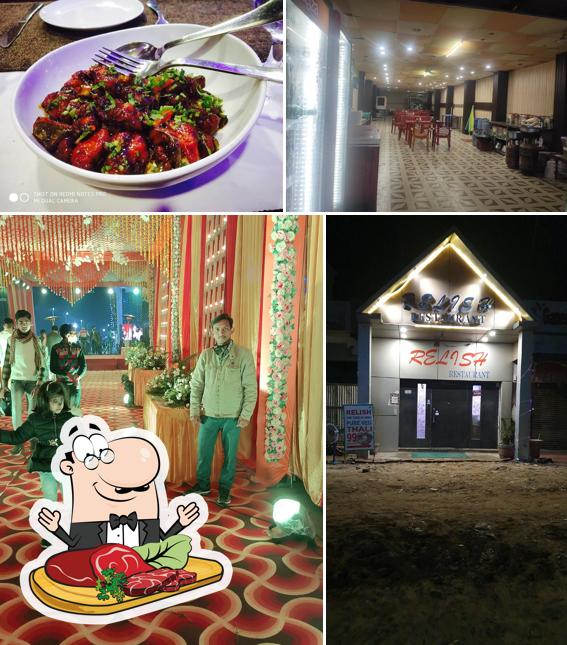 Relish Restaurant provides meat meals