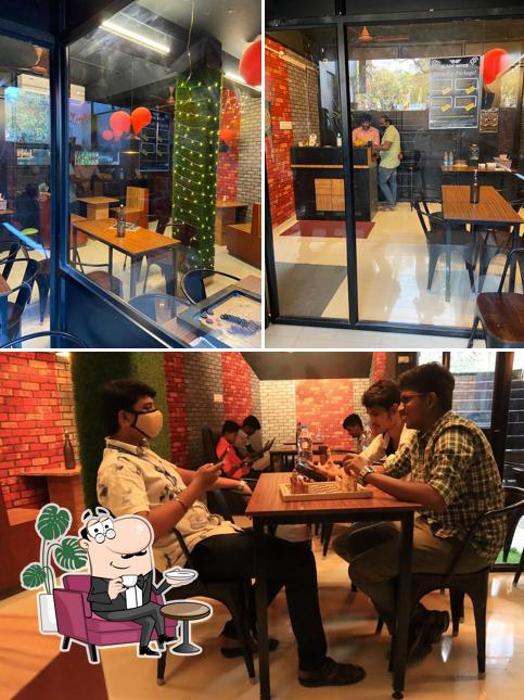 The interior of Black Wings (Near Sona College)