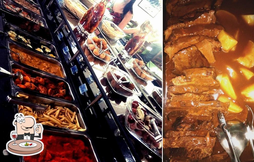 Platos en Cantina Dom Fish
