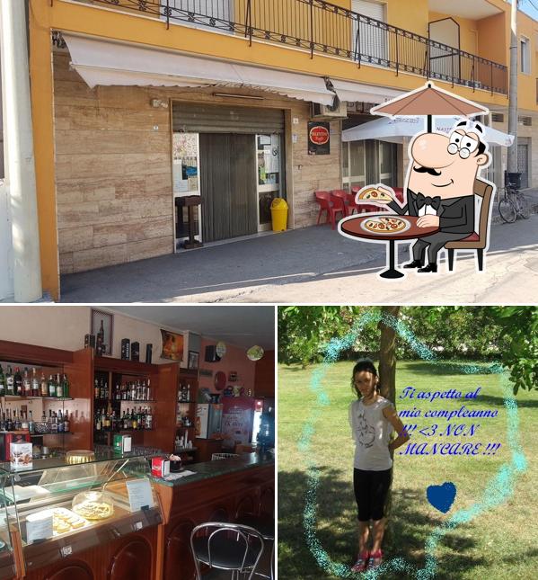 Questa è la foto che raffigura la esterno e vino di Christian Cafè Gelateria, Rosticceria, Pizzeria