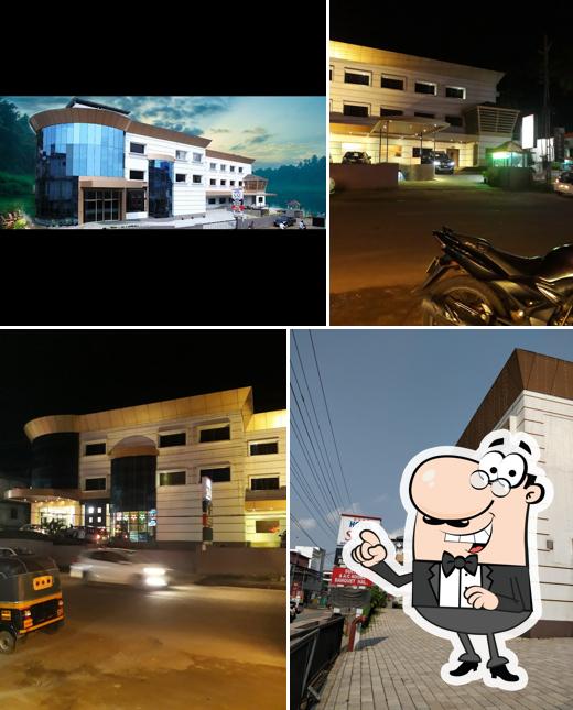 The exterior of Hotel SAJ International