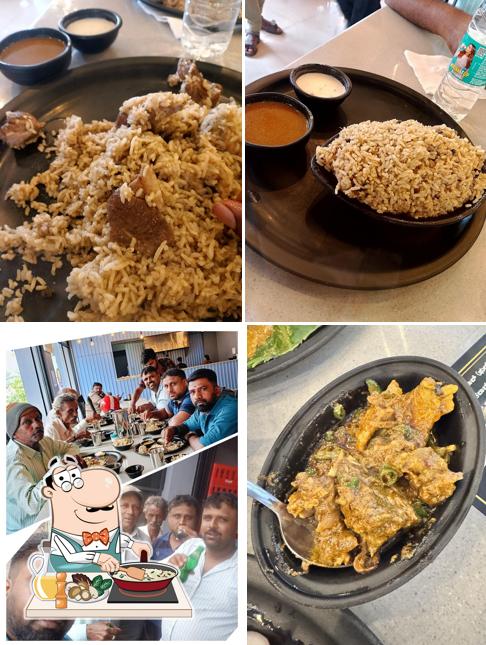 MAHADEVANNA MUTTON AND CHICKEN PULAV