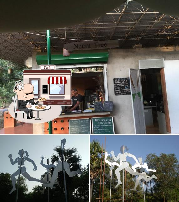 Check out how Neem Tree Cafe looks outside