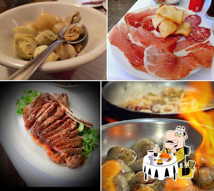 Platti al Trattoria la Piazzetta