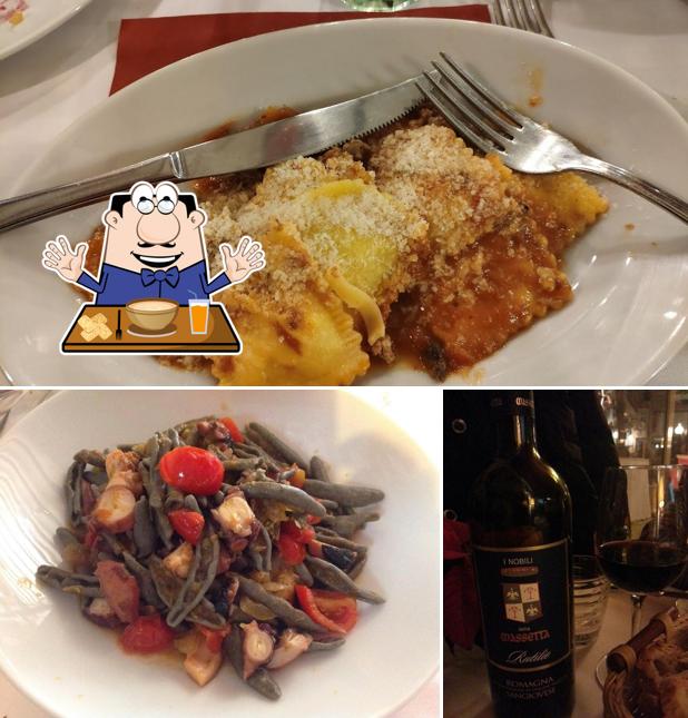 Tra le varie cose da Ristoro del Meridione si possono trovare la cibo e alcol