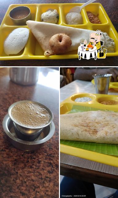 Meals at Sathyam Vegetarian Restaurant