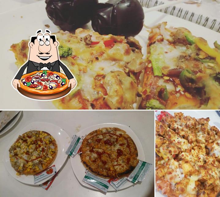 Order pizza at The Chocolate Heaven