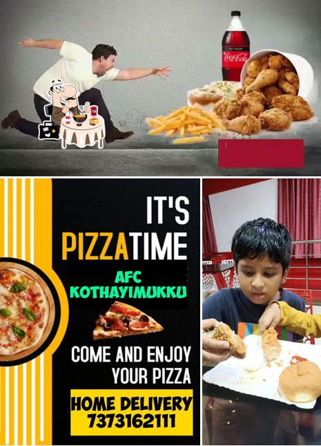 Meals at AFC American Fried Chicken Restaurant, Kothayimukku, Payyanur