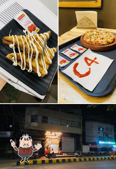 Food at Chai Coffee Charcha Cafe