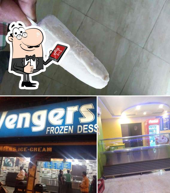 Look at the picture of Wengers Ice Cream